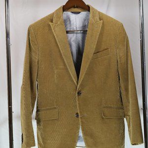 Banana Republic Tailored Fit Corduroy Blazer, Brown (42S)